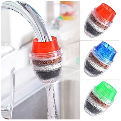 HTHN - Faucet Mount - 3 Pack - Activated Carbon - Water Filter HTHN - Faucet Mount - 3 Pack - Activated Carbon - Water Filter