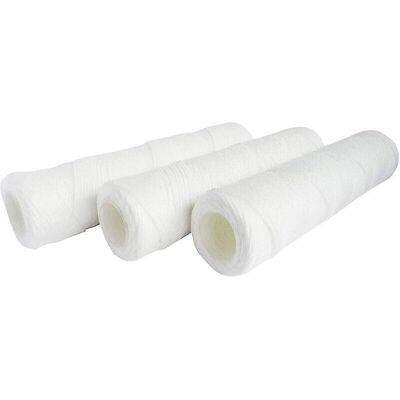 Unbranded REFURBISHED 3 Pack Universal Standard Size Water Filter Cartridges For Sediment Filtration D Unbranded REFURBISHED 3 Pack Universal Standard Size Water Filter Cartridges For Sediment Filtration D