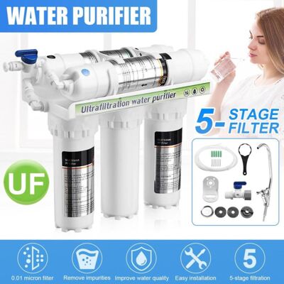 Unbranded 3+2 White 5 Stage Reverse Osmosis Home Faucet Tap Water Filter System Purifier Unbranded 3+2 White 5 Stage Reverse Osmosis Home Faucet Tap Water Filter System Purifier