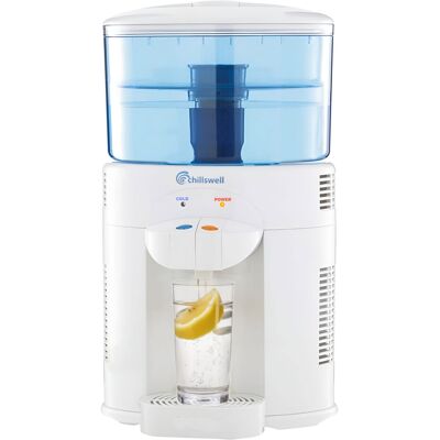 Baylola Chillswell Mini Water Cooler & Dispenser with tap. 5 Litre Capacity plus 1 Filte Baylola Chillswell Mini Water Cooler & Dispenser with tap. 5 Litre Capacity plus 1 Filte