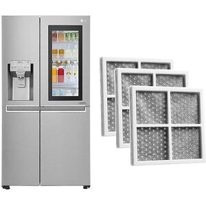 Unbranded Air Filter for Lg Pure N Fresh Refrigerator, 3pcs Spare Fresh Air Filter, for Lg Unbranded Air Filter for Lg Pure N Fresh Refrigerator, 3pcs Spare Fresh Air Filter, for Lg