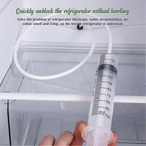 Unbranded Refrigerator Fridge Drain Hole Clog Remover Set Cleaning Too + Kit Unbranded Refrigerator Fridge Drain Hole Clog Remover Set Cleaning Too + Kit
