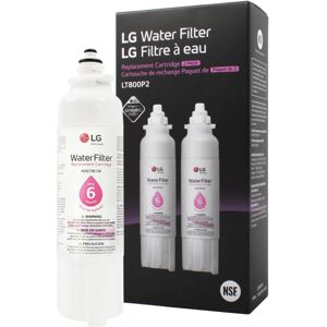 LG LT800P2 6-Month / 200 Gallon Refrigerator Replacement Water Filter 2 Count ( LG LT800P2 6-Month / 200 Gallon Refrigerator Replacement Water Filter 2 Count (