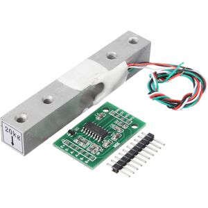 GreenZech 3pcs HX711 Module + 20kg Aluminum Alloy Scale Weighing Sensor Load Cell Kit GreenZech 3pcs HX711 Module + 20kg Aluminum Alloy Scale Weighing Sensor Load Cell Kit