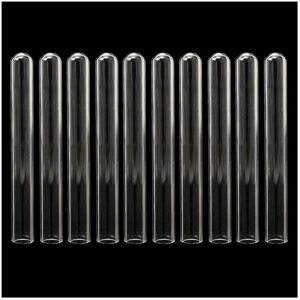GreenZech 10pcs 12x100mm Lab Chemistry Glassware Borosilicate Glass Teaching Test Tubes GreenZech 10pcs 12x100mm Lab Chemistry Glassware Borosilicate Glass Teaching Test Tubes