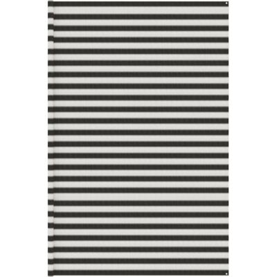 vidaXL Tent Carpet Anthracite and White - Camping Outdoor Rug vidaXL Tent Carpet Anthracite and White - Camping Outdoor Rug
