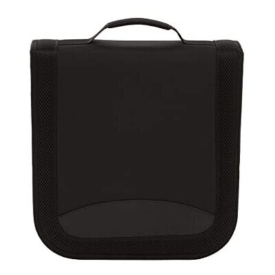 Amazon Basics CD/DVD Storage Bag - Holds 128 Discs - Black Amazon Basics CD/DVD Storage Bag - Holds 128 Discs - Black