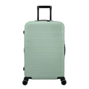 American Tourister Novastream 67cm 4-Wheel Medium Expandable Suitcase - Nomad Green