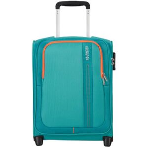 American Tourister Sea Seeker 45cm 2-Wheel Underseat Cabin Case - Aqua Green