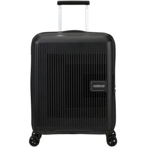 American Tourister Aerostep 55cm 4-Wheel Expandable Cabin Case - Black