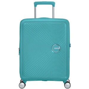 American Tourister Soundbox 55cm 4-Wheel Expandable Cabin Case - Turquoise Tonic