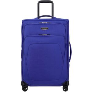 Samsonite Spark SNG Eco 67cm 4-Wheel Medium Expandable Suitcase - Nautical Blue