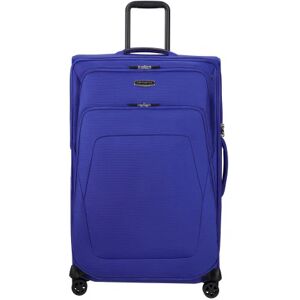 Samsonite Spark SNG Eco 79cm 4-Wheel Large Expandable Suitcase - Nautical Blue