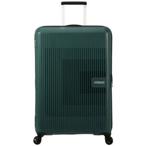 American Tourister Aerostep 77cm 4-Wheel Expandable Suitcase - Dark Forest