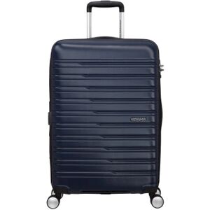 American Tourister Flashline 67cm 4-Wheel Expandable Suitcase - Ink Blue