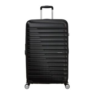 American Tourister Flashline 78cm 4-Wheel Expandable Suitcase - Shadow Black