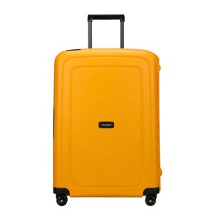 Samsonite S'Cure 69cm Medium 4 Wheel Spinner Suitcase - Honey Yellow