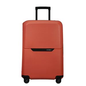 Samsonite Magnum ECO 69cm 4-Wheel Medium Suitcase - Maple Orange