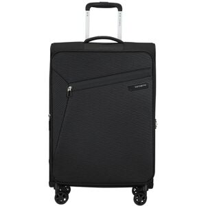 Samsonite Litebeam 66cm 4-Wheel Medium Expandable Suitcase - Black