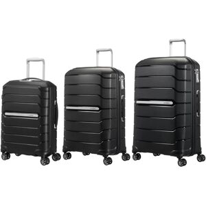 Samsonite Flux 3 Piece Suitcase Set - Black