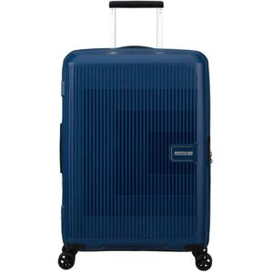 American Tourister Aerostep 67cm 4-Wheel Expandable Suitcase - Navy