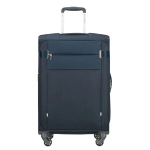 Samsonite Citybeat 66cm 4-Wheel Medium Expandable Suitcase - Navy Blue