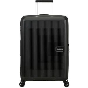 American Tourister Aerostep 67cm 4-Wheel Expandable Suitcase - Black