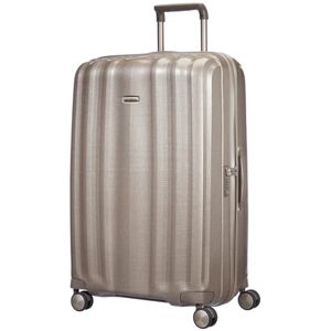 Samsonite Lite-Cube 82cm 4-Wheel Extra Large Suitcase - Ivory Gold