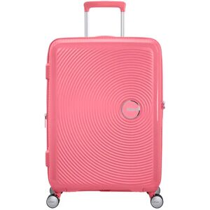 American Tourister Soundbox 67cm 4-Wheel Expandable Suitcase - Sun Kissed Coral