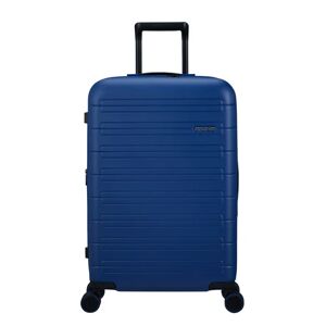 American Tourister Novastream 67cm 4-Wheel Medium Expandable Suitcase - Navy Blue