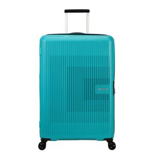 American Tourister Aerostep 77cm 4-Wheel Expandable Suitcase - Turquoise Tonic