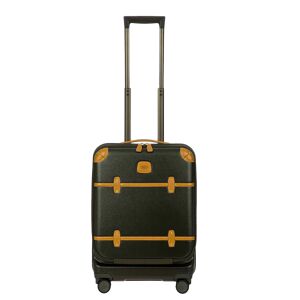 Bric's Bellagio 55cm 4-Wheel Cabin Case with USB Adapter - Olive