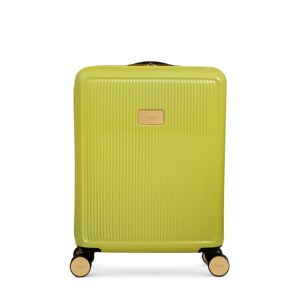 Dune London Olive 55cm 4-Wheel Cabin Case - Lime