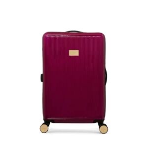 Dune London Olive 67cm 4-Wheel Medium Suitcase - Pink Berry