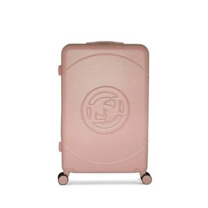 Dune London Onella 78cm 4-Wheel Large Suitcase - Pink