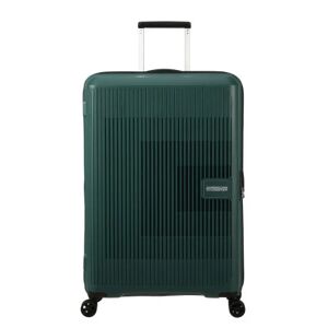 American Tourister Aerostep 77cm 4-Wheel Expandable Suitcase - Dark Forest