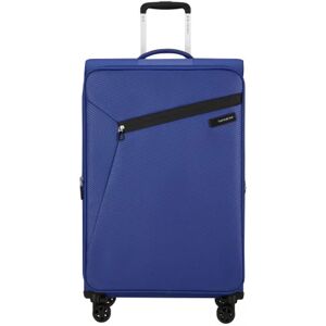 Samsonite Litebeam 77cm 4-Wheel Large Expandable Suitcase - Nautical Blue