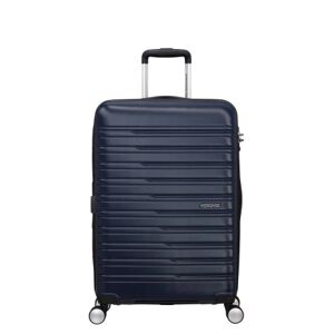 American Tourister Flashline 67cm 4-Wheel Expandable Suitcase - Ink Blue