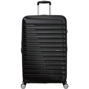 American Tourister Flashline 78cm 4-Wheel Expandable Suitcase - Shadow Black