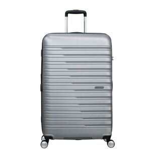 American Tourister Flashline 78cm 4-Wheel Expandable Suitcase - Sky Silver