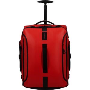 Samsonite Paradiver Light 55cm 2-Wheel Cabin Duffle & Backpack - Flame Red