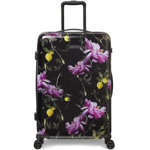 Ted Baker Citrus Bloom 69cm 4-Wheel Medium Suitcase - Black/Multi