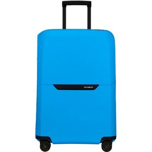 Samsonite Magnum ECO 69cm 4-Wheel Medium Suitcase - Summer Blue