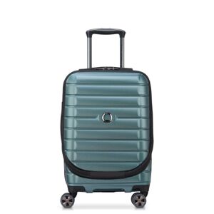 Delsey Shadow 5.0 55cm 4-Wheel Expandable Business Cabin Case - Green