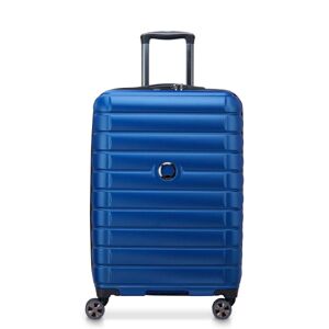 Delsey Shadow 5.0 66cm 4-Wheel Expandable Suitcase - Blue