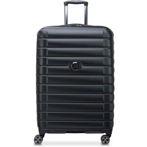 Delsey Shadow 5.0 75cm 4-Wheel Expandable Suitcase - Black