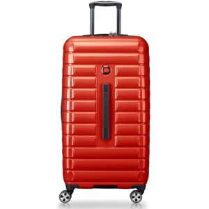 Delsey Shadow 5.0 80cm 4-Wheel Trunk Suitcase - Intense Red