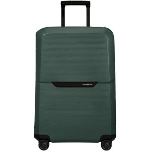 Samsonite Magnum ECO 69cm 4-Wheel Medium Suitcase - Forest Green