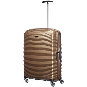 Samsonite Lite-Shock 69cm 4-Wheel Medium Suitcase - Sand