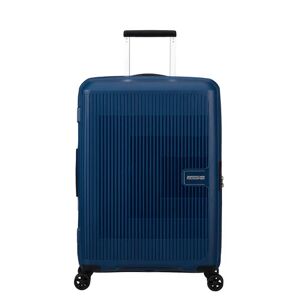 American Tourister Aerostep 67cm 4-Wheel Expandable Suitcase - Navy